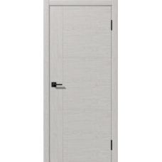 Дверь межкомнатная Дубрава Сибирь Галактика АТЛАНТ Ясень снежный, глухое полотно, кромка